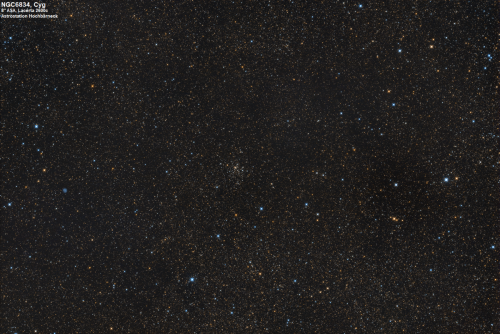 NGC6834 im Sternbild Schwan
