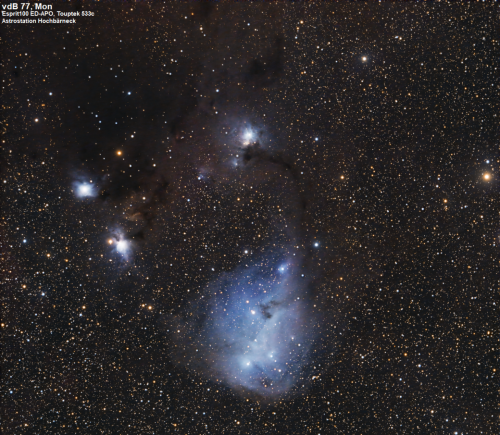 vdB77 im Sternbild Einhorn